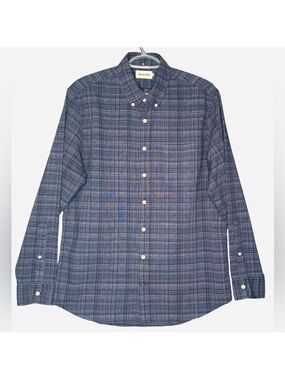 Taylor Stitch Organic Cotton Plaid Shirt Size 40